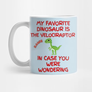 My Dino Raptor Mug